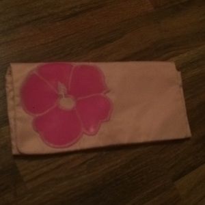 A pink murval handbag